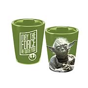 Star Wars Yoda May The Force Be With You Ceramic Shot Glass